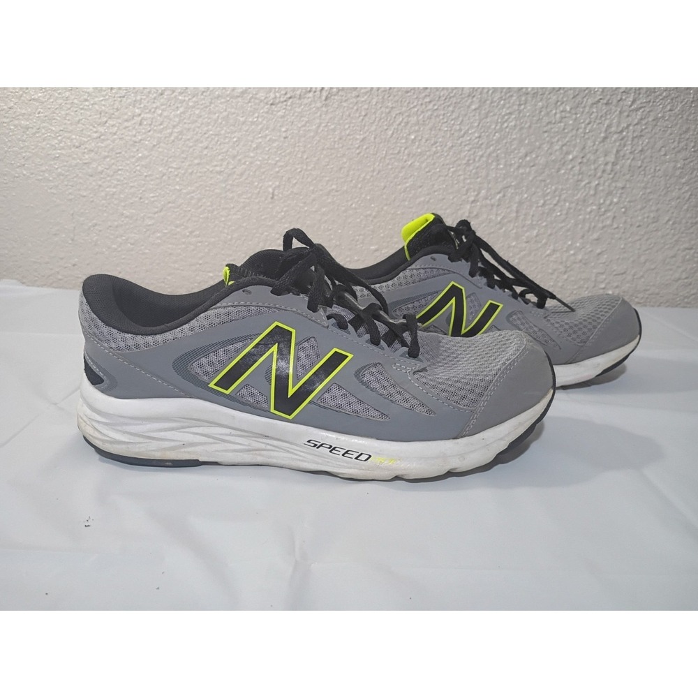 New Balance 490 Speed Ride Men's 8 4E Gray Synthetic Lace Up Low Top Sneakers